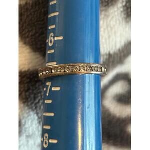 Z204 size 6.75 ring 925 sterling silver band